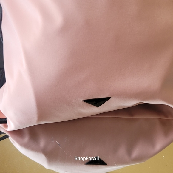 Prada Bag Reversible Pink Black Drawstring Sling Dust Bag NEW - Picture 7 of 16